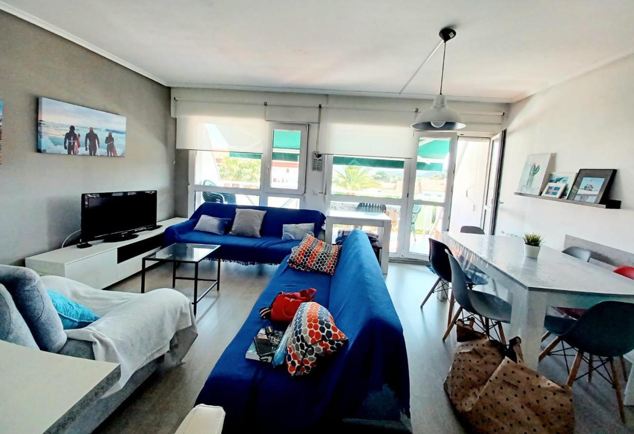 Apartamento Duplex con piscina muy cerca de la playa Santiuste Exterior foto