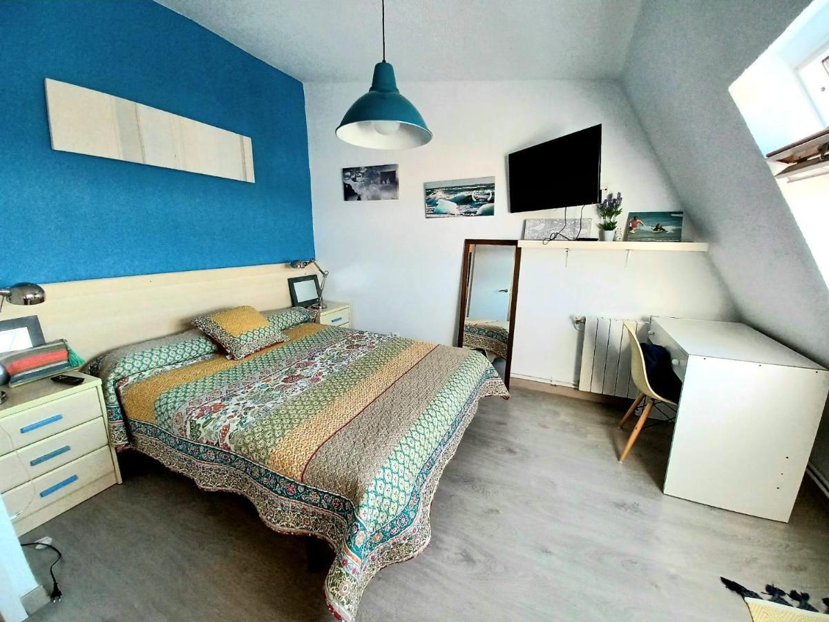 Apartamento Duplex con piscina muy cerca de la playa Santiuste Exterior foto